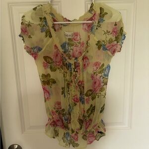 Abercrombie and Fitch Sheer Top